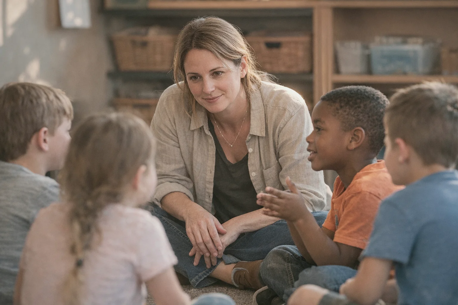 Guides, Not Teachers: What It Means When Adults Step Back and Children Step Up