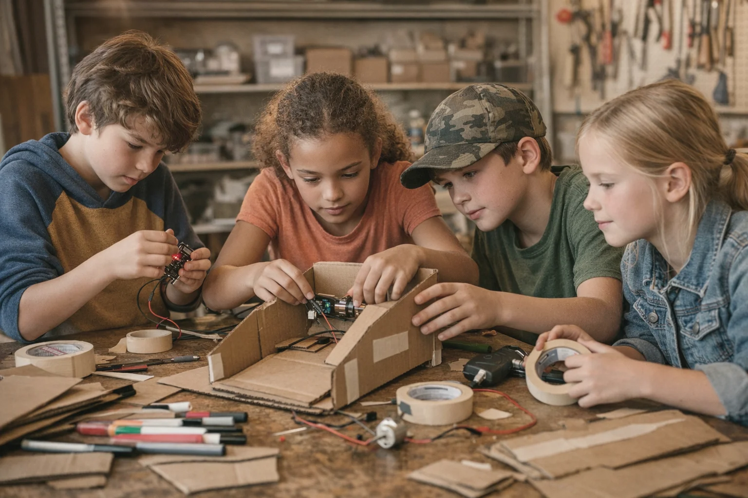 What Is Project-Based Learning for Kids: Real Examples from an Acton Academy Studio